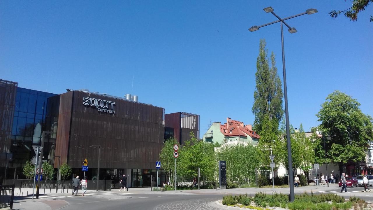 Studio Four - Prywatne Wejscie I Taras W Centrum Sopotu מראה חיצוני תמונה